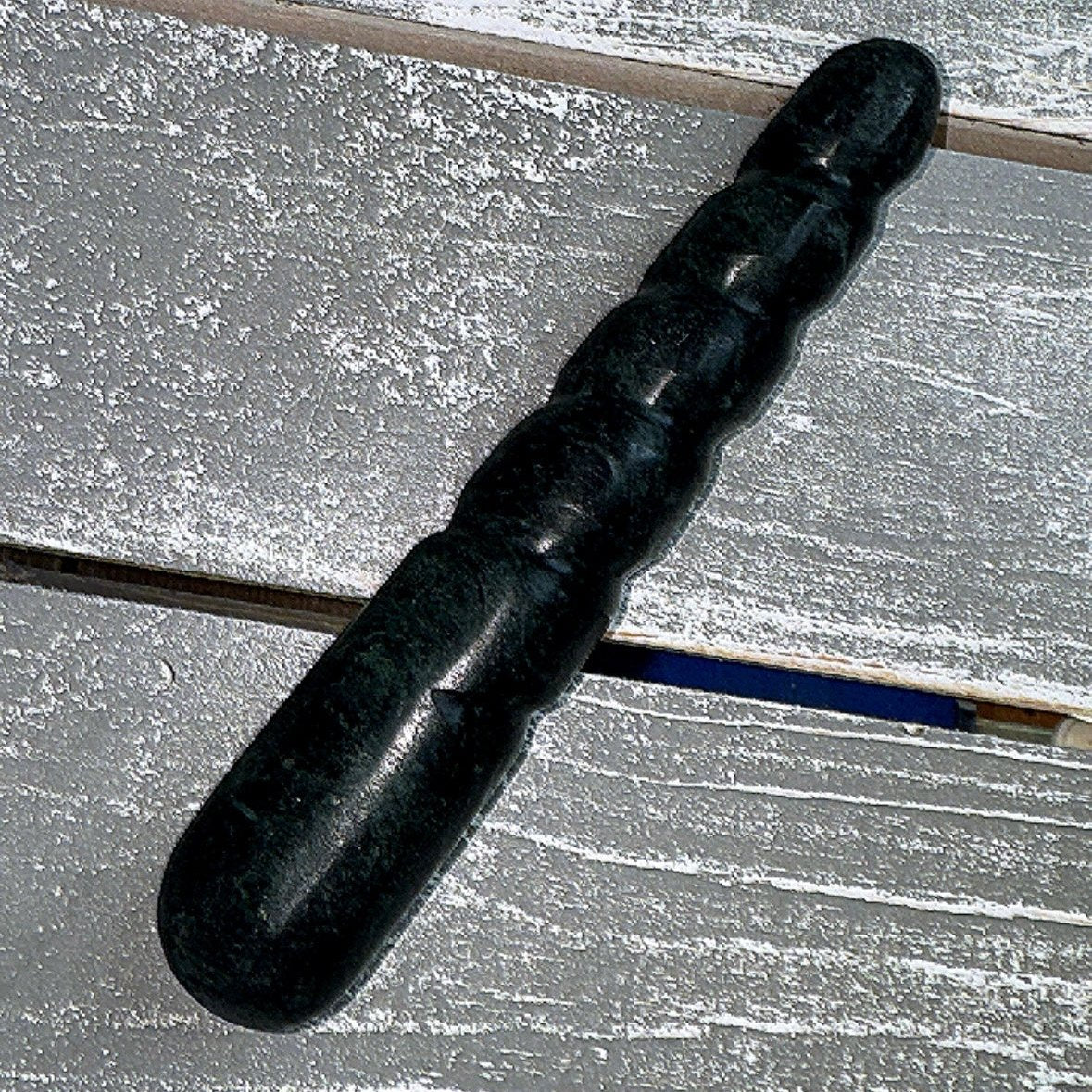 Twist Guatemala Jade Nephrite Wand.
