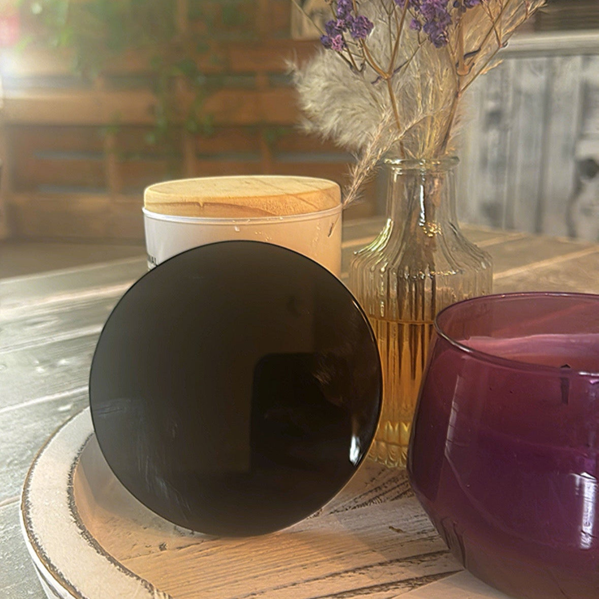 Obsidian mirror